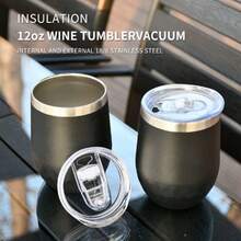 Kit With 10 360ML Stainless Steel Thermal Cups With Acrylic Lid In Various Colors Cup-585 - 妮妮 360毫升 - 查看 10