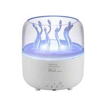 USB Powered Octopus Jellyfish Aroma Diffuser With Color Lights - Fragrance-Free, ABS Material, 36V And Below, Ideal For Home Decor And Relaxation, Home Air Quality | Soothing Lights | Small Humidifier
