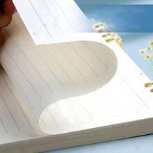 2pcs  Loose Leaf Design Flip Up And Down Notebook: The Inner Pages Can Be Changed In Page Turning Direction, Saving Space And Facilitating Daily Recording - Hồng - Xem 5