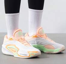 Nike JORDAN GS大童緩震耐磨經典籃球鞋 - 彩色 - 查看 5