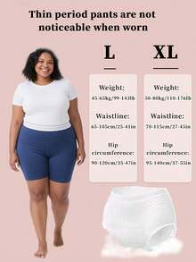 5/10/20pcs, Absorbent Underwear, Protective Underwear, Comfortable Style, Menstrual Underwear, Disposable Underwear, Super Absorbent, Patented Design, Refreshing And Comfortable, 3D Protective Barrier, Sanitary Napkin, Leak-Proof, Breathable, Highly Absorbent, Odor-Eliminating, Sleep Soundly All Night, Suitable For Business Trips, Menstruation, Postpartum, Post-Operative Care, And Travel. - White - View 6