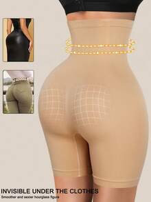 High Waist Tummy Control Panties Seamless Shaping Panties Waist Trainer Body Shaper Shorts Bottoms Slimming Sheath Woman Flat Belly Hip Butt Lifter Briefs Panty Women Underwear Shapewear