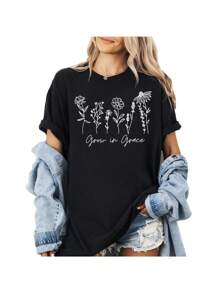 Camisetas de mujer - Negro - Ver 1