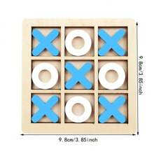 1 套井字棋棋盘游戏，双人互动玩具，逻辑思维游戏，生日/复活节/圣诞节礼物，完美礼物 - 彩色 - 查看 3