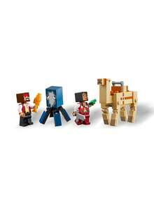 LEGO 海盜船航行組裝套裝 (21259) – 海盜船冒險，包含 2 個海盜、駱駝、烏賊和配件，適合 8 歲以上兒童的創意禮物，建築玩具，假期禮物 - 彩色 - 查看 5