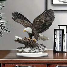 1PCLarge-Scale Blueprint Eagle Acrylic Motivational Desktop Decoration Plaque Family TV Cabinet Wine Cabinet Decoration