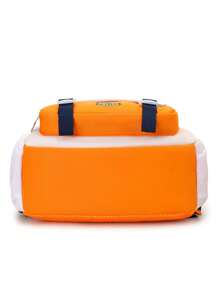 新款 Kappibara 背包，男女通用，轻便舒适，适合休闲旅行和上学使用 - 黃色 - 查看 7