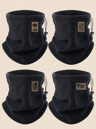 New Stylish Outdoor Winter Warm Neck Gaiter, Versatile Casual Daily Use Neck Warmer Scarf