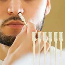 4pcs Nose Hair Remover, Easy To Clean, Tail Removes Ears, Two-In-One Remover: 360-Degree Rotating Nose Hair Trimmer For Men And Women, A Must-Have For Personal Care 3/2/1pc