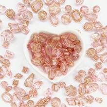 20/50g 仿古混合 DIY 串珠装饰串珠配件空心亚克力串珠首饰、DIY 手链项链脚链钥匙链手工制作材料 - 多種風格串珠系列 - 查看 8