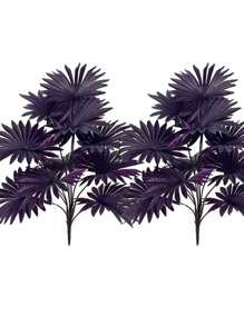 1棵大型人造棕榈树 - 抗紫外线，适用于室内/室外装饰，家居、酒店、花园、办公室、婚礼和节日场景，落地式，多功能房间装饰，绿色建筑风格，逼真植物 - 彩色 - 查看 16