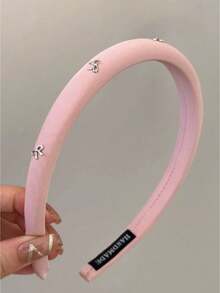 3 قطع/قطعة واحدة شريط رأس نسائي كوري موضة ضيق من القماش الإسفنجي الأبيض الصلب، شريط رأس أنيق متعدد الاستخدامات مناسب للاستخدام اليومي، المنزل، المدرسة، الشاطئ، العمل، الحفلات، العطلات، عيد الميلاد، عيد الحب، عيد الأم، اكسسوارات الشعر، شريط الشعر، هوب الشعر، شريط الرأس للنساء، اكسسوارات رأس للملابس الخريفية - متعدد الألوان - مشاهدة 5