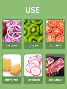 1pc Stainless Steel Onion Needle, Multifunction Onion Holder Slicer For Kitchen - Multicolor - View 3