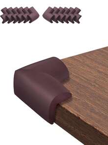 4 Stücke weiche Kantenschutz, Kollisionen verhindern, Möbel Tischeckenschutz, Sicherheits-Gummi-Eckenschutz für Kamin, Treppen, Schränke zum Schutz der Familie