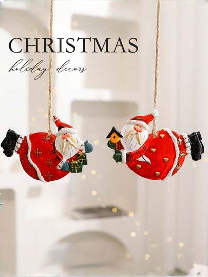 1 件圣诞装饰挂饰，卡通配件