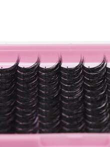 Sulv 120 片 10 排单根假睫毛延长 8-22 毫米 可选择簇状睫毛延长 - 黑色 - 查看 6