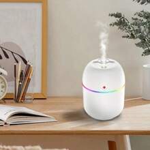 1pc USB Aroma Lamp Humidifier, Suitable For Bedroom, Living Room, Office Desk, Car Humidifier, Lucky Colorful Car Diffuser, Atmosphere Lamp Humidifier With USB Mister, Aroma Mist - Multicolor - View 8