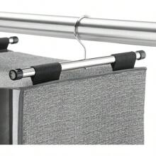 Whitmor 4-Section Closet Organizer W/Rod - Red and White - View 5