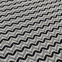 Individual Runner Rug Various Sizes - 100% Cotton Home Living Room Bedroom Kitchen - 黑色/灰色 - 查看 3