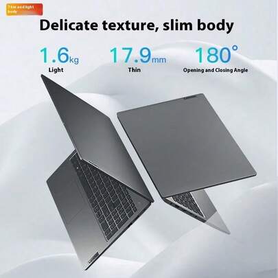  Lenovo Laptop, High-Performance Ryzen Flagship Yangtan R7 New Slim Notebook, 15.6-Inch Student Portable Design Office & Gaming Laptop, R7-7730U, 16GB RAM, 512GB SSD, With Adapter (Silver Gray)