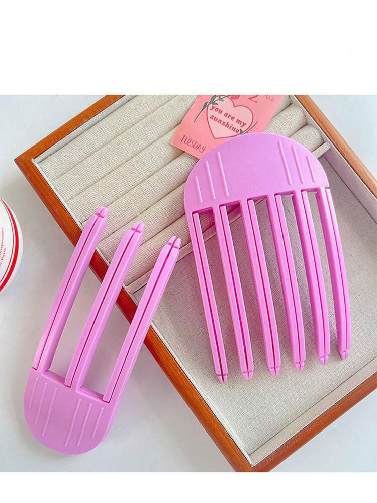 1/2个蓬松卷发夹刘海发夹发根蓬松发夹女士卷发固定造型夹时尚蓬松卷发器，后梳，理发配件，吹风机，头发，理发师，美发工具，美发产品，发饰，边缘梳，造型梳，卷发产品，美发设备，配件，剪发剪刀，圣诞节，理发店，美发，吹风机，发刷，理发师，理发配件，美发设备，发型，美发，理发师，理发配件，理发店，美发设备 - 彩色 - 查看 13