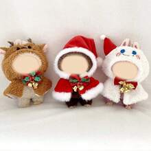 1/3 件圣诞娃娃衣服，兼容 Labobo，适合身高 17 厘米/6.69 英寸的娃娃，热销娃娃装扮