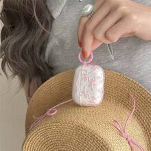 1 Set Lily Flower & Butterfly Transparent Earphone Case, Compatible With Apple Pro (2nd Gen), 3, Pro, 1/2, 4 And Earphones - Multicolor - View 2