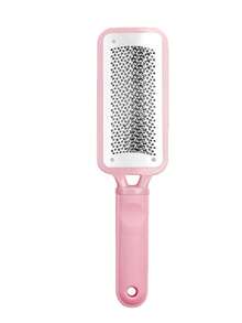 1pc Foot File Set - Stainless Steel + Fine Foot File - Salon Grade Cracked Heel Scrubbing Tool - Dry & Wet Use To Remove Dead Skin, Corns, Calluses - Multicolor - View 10