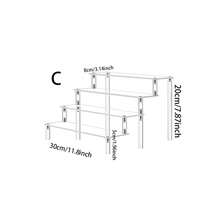 1pc Acrylic Multi-Layer Cosmetic Display Rack, Collectible Blind Box, Perfume & Jewelry Storage Shelf