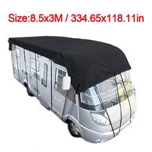 Waterproof Protective Roof Top Cover For Motorhome Caravan Camper - Black - View 5