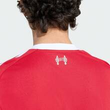 Adidas 利物浦足球俱乐部 25/26 赛季主场球衣 男款高性能版 利物浦球迷版透气足球短袖球衣 JV6423 - 紅色 - 查看 5