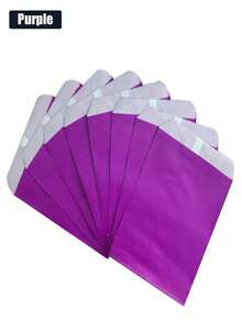 25/50 件彩色牛皮纸袋、礼品袋、零食袋、礼品包装袋、婚礼生日新年派对礼品用品礼品袋 - 彩色 - 查看 11