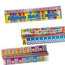 1 Pc Educational Mobile Alphabet, Syllabary + Mobile Alphabet, Teaching Material Learn To Read In Color - Multicolor - View 2