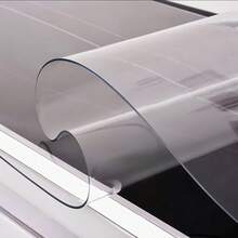 Transparent PVC Table Mat: Crystal Clear (Maintains Tabletop Appearance), Scratch-Resistant/Waterproof/Heat-Resistant, Durable, Easy To Clean, Affordable - Multicolor - View 6