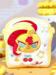 Hasbro 毛绒盲盒 – 美食派对系列，包含 Pinkie Pie、Twilight Sparkle、Fluttershy、Rainbow Dash、Rarity、Applejack，粉丝惊喜礼物，生日礼物 | 15 厘米，单只装，随机发货 - 粉色 - 查看 8