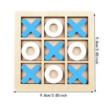 1 套井字棋棋盘游戏，双人互动玩具，逻辑思维游戏，生日/复活节/圣诞节礼物，完美礼物 - 彩色 - 查看 13