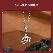 Bamoer Evil Eye Charm Beads Suitable For Original Bracelet 925 Pure Silver Style Exquisite Fashion Personalized Retro Versatile DIY Bracelet Devil's Eye Beads Loose Beads Women's Jewelry Gift - Silver - View 3