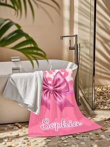 Personalized Kids Beach Towel,Summer Birthday Gift For Kids,Summer Vibes,Girls Beach Trip,Custom Beach Towel,Swimming Pool,Beach Decor,Christmas Gift Supplies