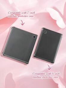 A Sleek And Stylish Protective Case, Ultra-Thin And Form-Fitting, With Corner Protection, Made From TPU Material, Compatible With Kobo Clara Colour/BW 2024, Kobo Clara 2E, Kobo Libra Colour 2024, And Kobo Libra 2,Kindle Paperwhite 12th Gen. A Charming Gift - Clear - View 3