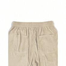 Men's Solid Color Casual Everyday Trousers Men's Streetwear Pants, Boy Friend Gifts, Back To School - 杏色 - 查看 6