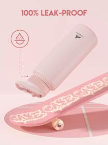 40 oz Insulated Tumbler with Straw – Stainless Steel Water Bottle, Leak-Proof Double Wall Coffee Cup, Keeps Cold for 24H, Fits Car Cup Holder, Reusable Travel Mug for Sports, Gym, School, and Travel - 粉色 - 查看 6