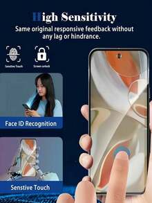 Miếng dán màn hình kính cường lực siêu trong 4 trong 1 dành cho dòng Pixel 10/9/8/7/6 - Bảo vệ tối đa với độ cứng 9H, chống trầy xước, độ nét cao, thân thiện với ốp lưng, chống nước và dầu, chống vân tay và bảo vệ ống kính - Tương thích với các sản phẩm bảo vệ màn hình Pixel, dùng cho kính chắn gió hàng ngày, văn phòng, gia đình, phụ kiện điện thoại Miếng dán màn hình chống nước, chống sốc, chống rơi, chống rơi, chống vân tay, che phủ toàn bộ - Trong sáng - Xem 3