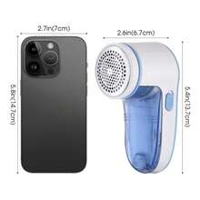 Electric Lint Remover - Battery Powered Fabric Shaver, Suitable For Clothes And Furniture - Easily Removes Fuzz And Pilling (Batteries Not Included) - 913 Hair Clipper - View 3