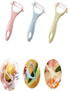 Peeling Knife Household Multi-Functional Potato Fruit Peeler Student Dormitory Fruit Kitchen Peeling Tool - Multicolor - View 10