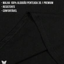 Kung Fu Kittens Unisex Basic Cotton T-Shirt - Black - View 4