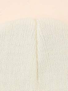 1 chiếc mũ len hình gấu cho bé trai và bé gái từ 0-12 tuổi, mũ len giữ ấm cho trẻ em - 1PC - Xem 10