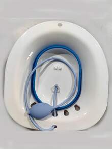 LINKOOL Folding Toilet Sitz Hemorrhoid Hot Tub Bath Bidet Flusher Special Wash Basin Cleaning Soaking Pregnant Women Bathtub Sitz Bath Hemorrhoids For Toilet Seat Postpartum Care Sits Bath Kit For Women Collapsible Folding Toilet Sitz Bath Bidet Flusher Special Wash Basin Hip Cleaning Soaking Bathtub Hemorrhoid Hot Tub Bathroom Bathroom Accessories Bathroom Tools - Multicolor - View 18