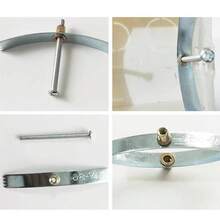 20件/套暗盒维修螺丝固定松动86型壁挂式电源插头开关插座背盒替换夹套件