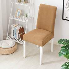 Stuhlbezug für Esszimmer, dehnbare Spandex Parson Stuhlhussen, waschbare Anti-Staub Sitzbezüge für Küche, Hochzeit, Party