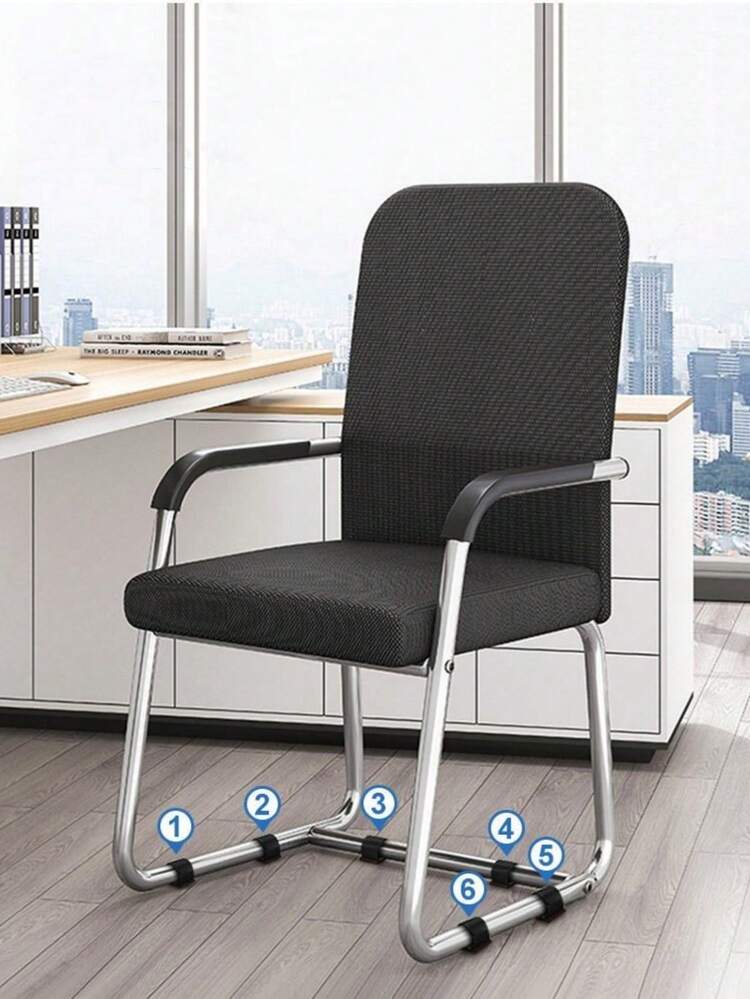 Felt Hook And Loop Fixed Chair Foot Mat Seat Felt Fixed With Bow Shaped Chair Foot Mat Anti Noise Chair Mat - Multicolor - View 6